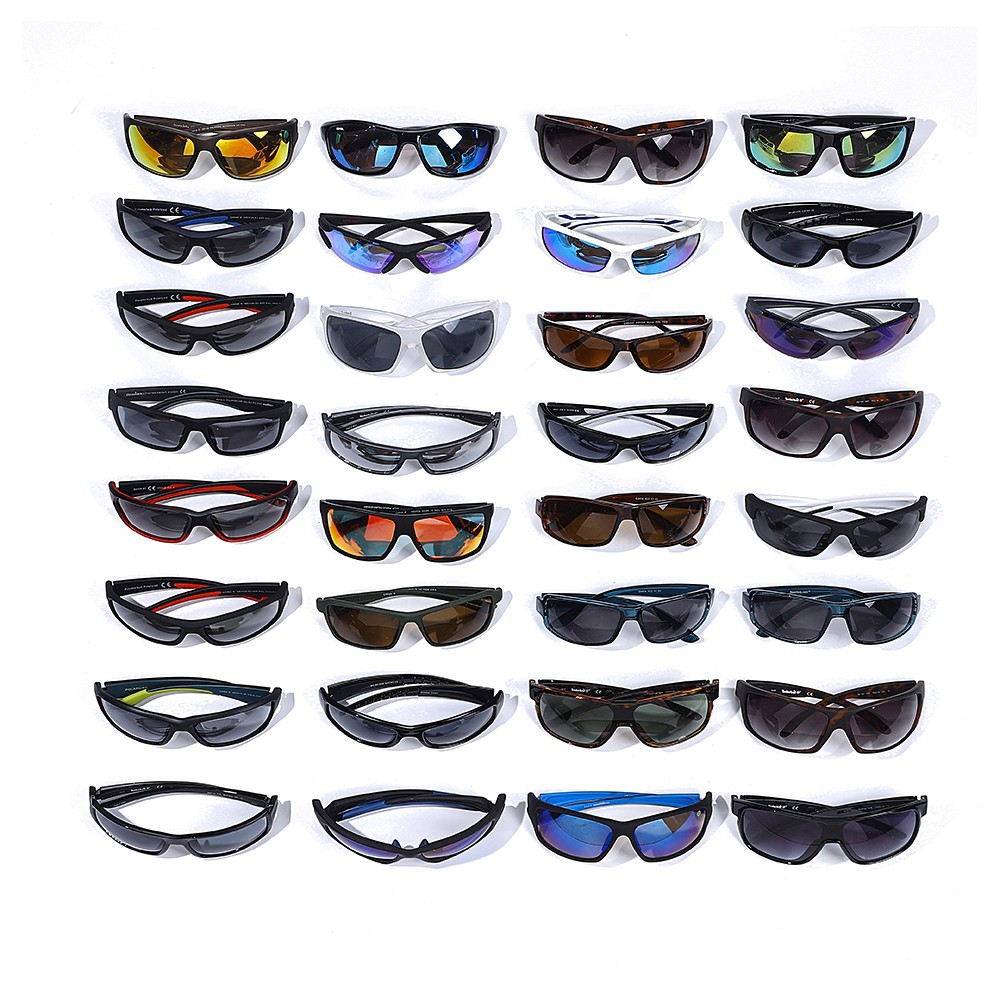 100 mixed batch outdoor polarized sunglasses men's retro ultra-light driving glasses sports cycling sunglasses UV-proof