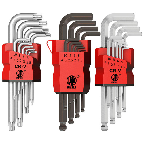 Bailey hexagonal wrench set single inner hexagonal screwdriver hexagonal hexagonal wrench plum blossom inner 6-angle wrench