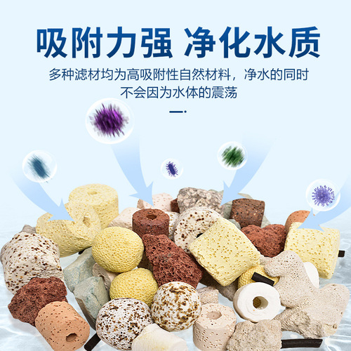Bacteria house aquarium filter material aquarium water purification filter material turtle tank fish tank quartz biochemical ball filter material wholesale