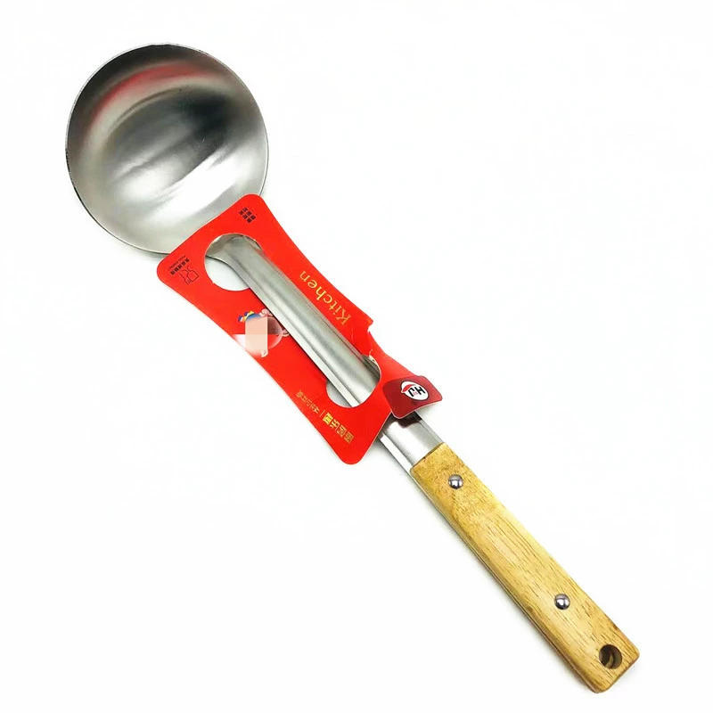 Magnetic stainless steel shovel spoon cooking pot shovel spoon thickened spoon 10 yuan store small department store supplier wholesale