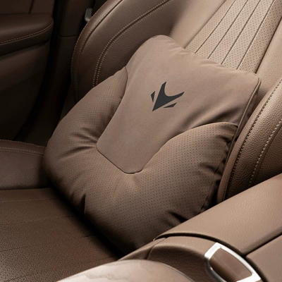 Headrest – Neck Pillow - horn-style-chestnut-brown-polar-fox-waist-support-set
