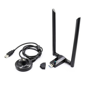 RTL8812AU 1200m wireless network card 11AC dual-frequency WiFi receiver USB network card wholesale