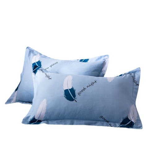 Cotton Pocket Pillowcases, Pure Cotton Envelope Style Pillowcases, Pillow Core Covers for Single Pillows, Student Dormitory, Factory Wholesale