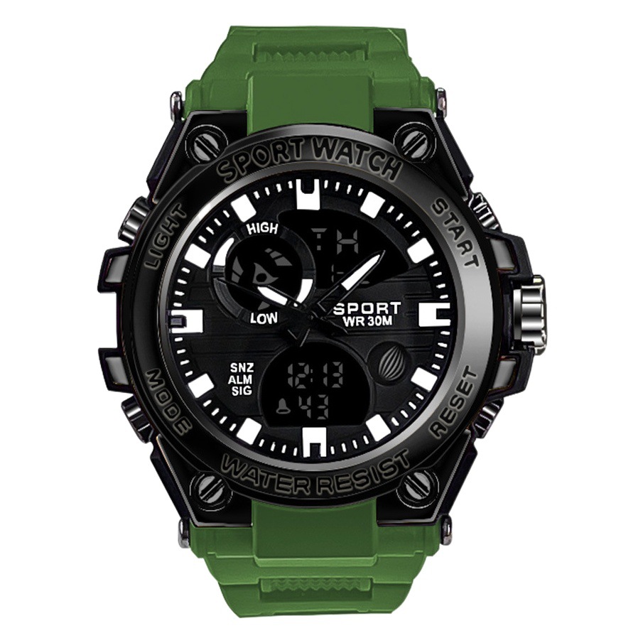 Reloj de moda de marca de moda deportiva estudiantes masculinos y femeninos coreano simple Junior High School pareja juvenil reloj electrónico