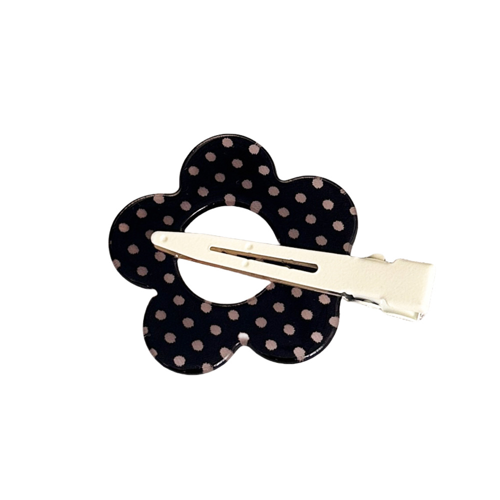 Pregadeiras de cabelo em acrílico com bolinhas estrelas flores_voghion.com