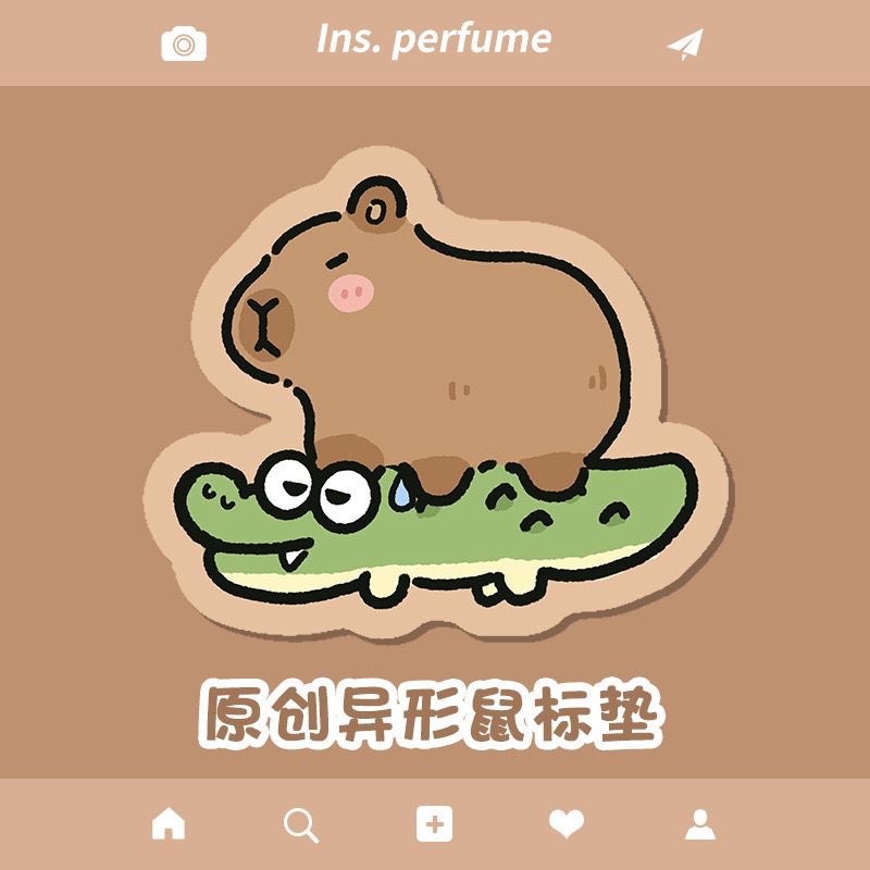 악어 카피-마우스 패드