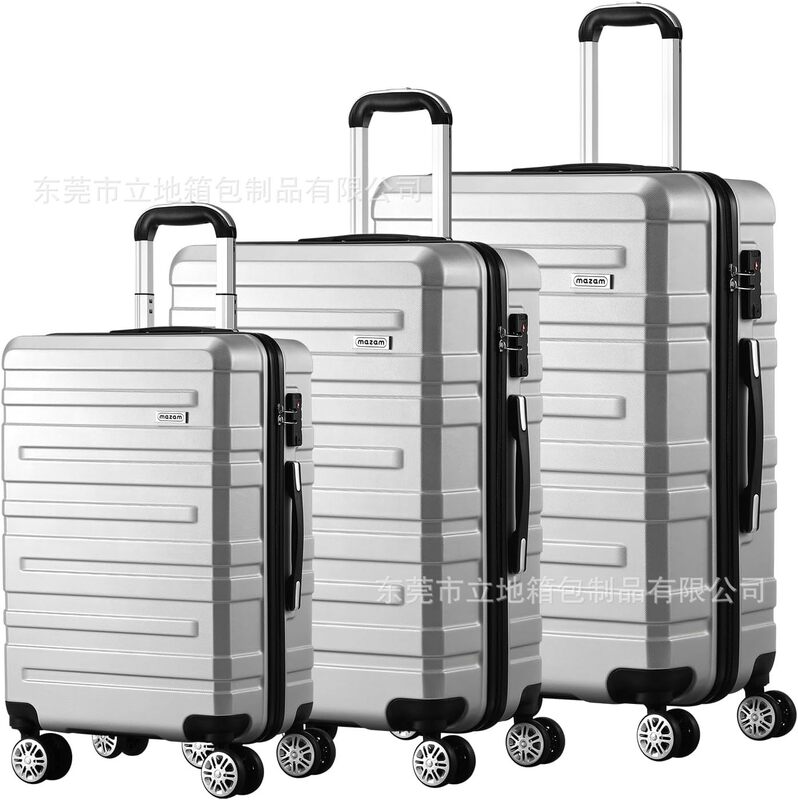 Simple Wholesale Abs Travel Trolley Luggage 20/24/28 Extensible Carry-on Luggage Gifts