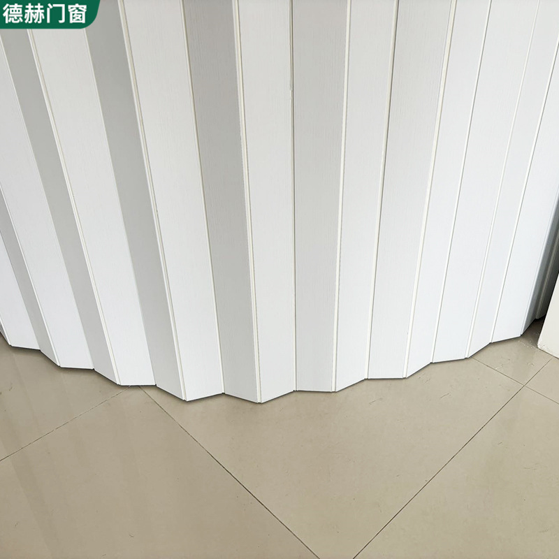 跨境出口upvc折叠门商铺家用厨房衣帽间卫生间隔断门侧拉推拉门