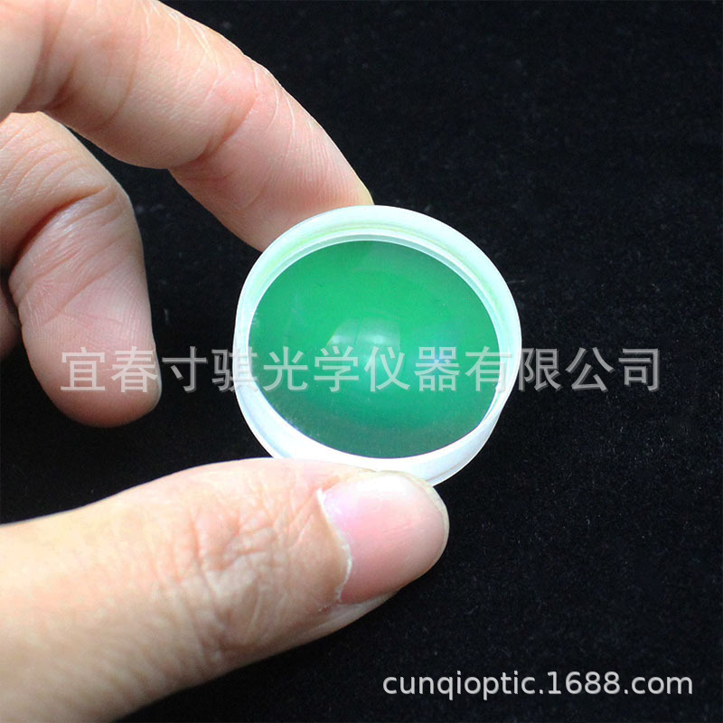 D25.5F262折射胶合绿膜物镜消色差透镜平行光管天文望远镜DIY配件