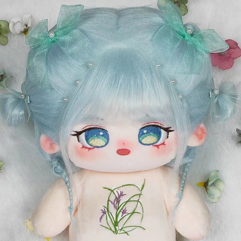 Micro rice grain original original cotton doll small orchid fried fur female doll cute dress girl birthday gift