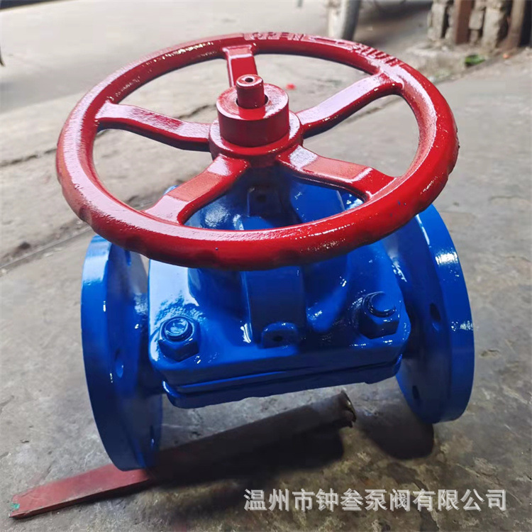 G941F46-10C 电动法兰衬氟隔膜阀 电动全衬四氟防腐蚀防爆隔膜阀