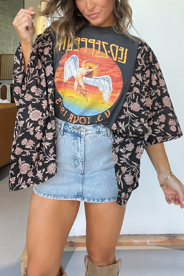 218g Weight Long Sleeve Sleeve Length Pullovers Placket Type Polyester Fabric Type Long Top Length T-shirt Tops Type Daily Occasion Round Neck Neckline Loose Fit Type Animal, Vocabulary Words/Name, Flower, Mushroom, Skull Pattern Summer Season Women's Gender Casual Style Wholesale Women's Polyester Casual Animal Vocabulary Words/Name Flower Long Sleeve T-Shirts 29