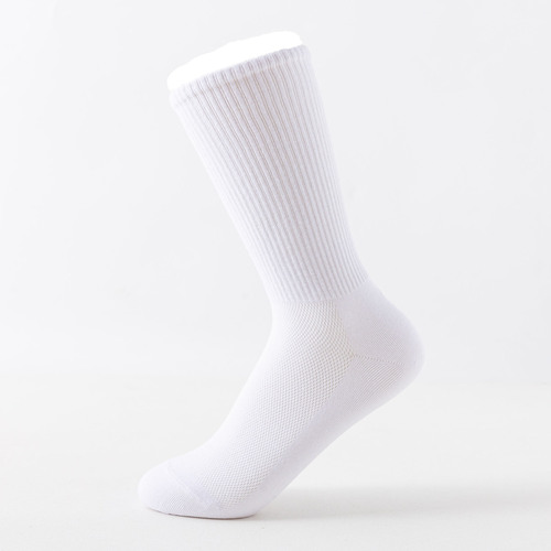 High-top solid color men's and women's socks, macaron-colored stockings, street fashion socks, ins-style European and American sports cotton socks, skateboard socks