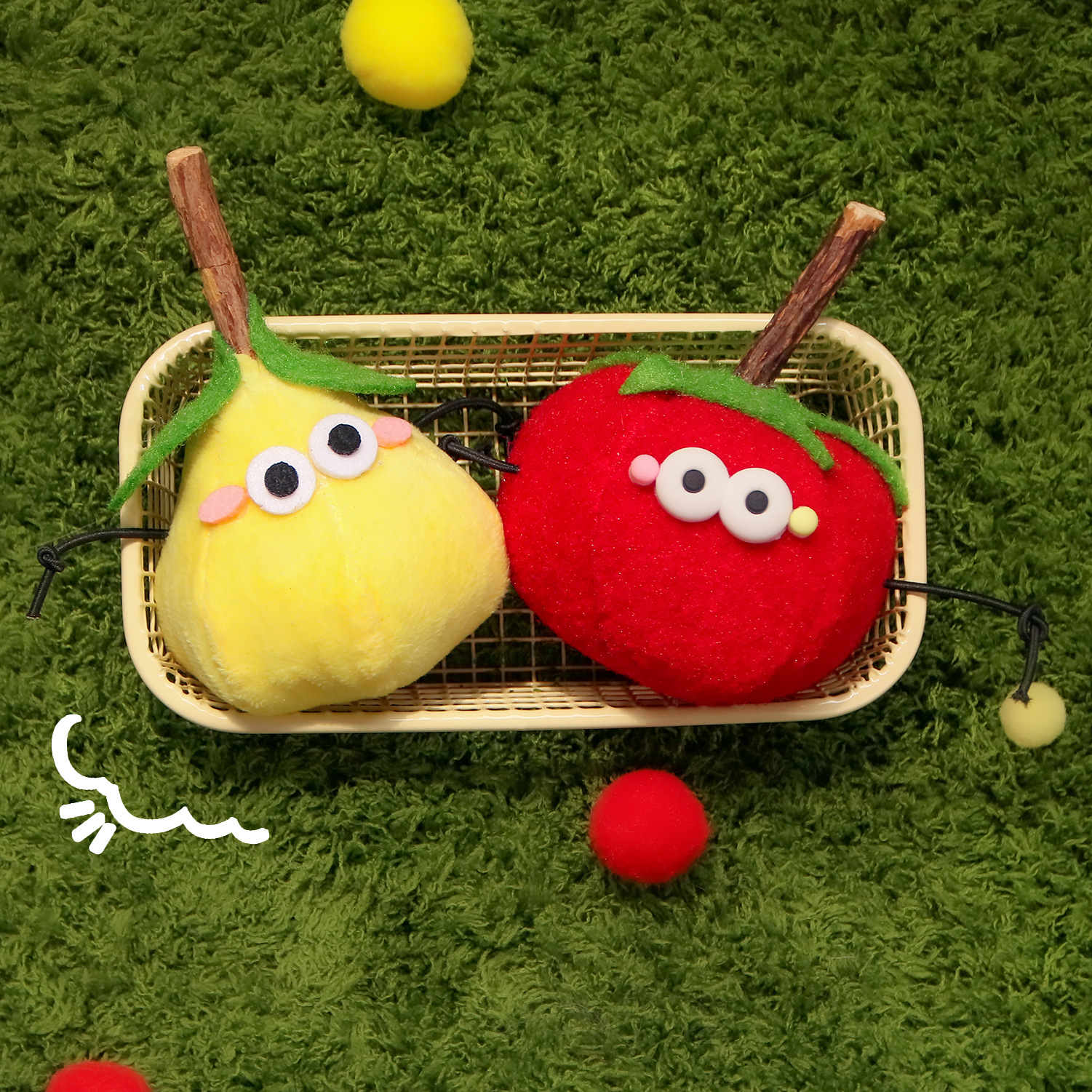 Игрушка-дразнилка для кошек груша