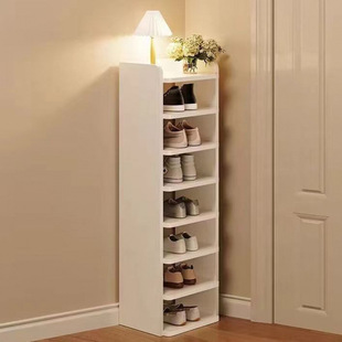 Shoe Rack Multi-Layer Household Small Narrow Doorway Simple Layered Partition Dust-Proof Storage Space-Saving Shoe Cabinet Wholesale