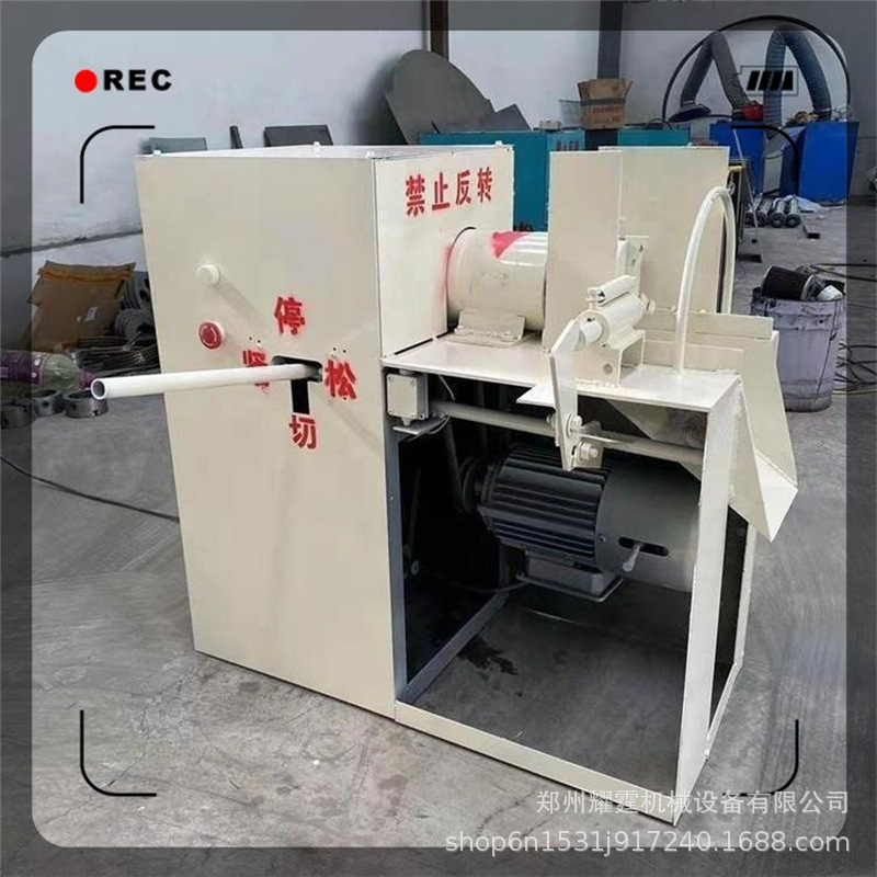 长期供应机油滤芯拆分设备 废滤芯分切机 滤清器油滤芯拆解机