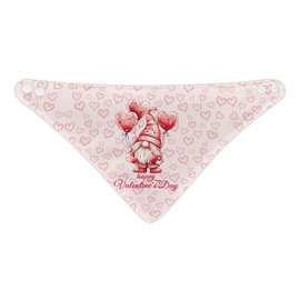 跨境代发草莓蛋糕爱心碎花防漏围巾幼儿儿童吃饭围嘴宝宝围兜