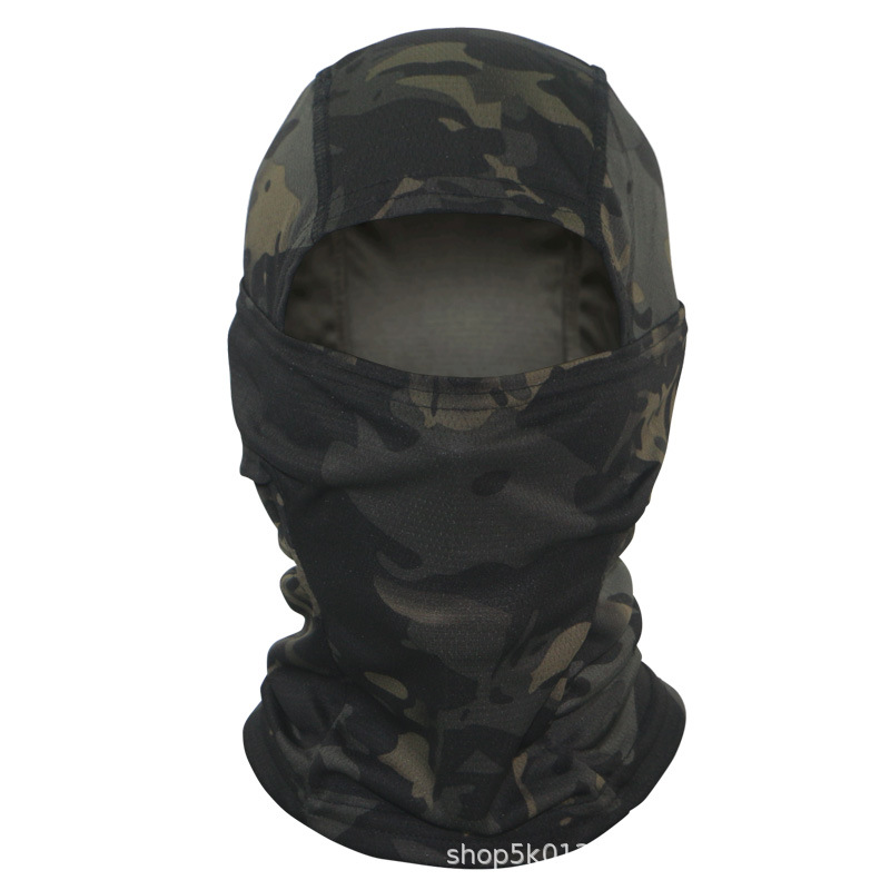 Barracuda sombrero camuflado al aire libre casco de ciclismo casco de verano cubierta de protección solar máscara de protección solar transfronteriza