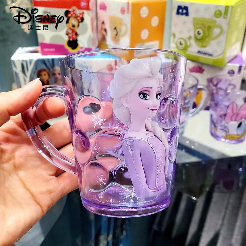 Taza de agua para niños de Disney taza de cepillo de dientes para el hogar taza de dientes taza de bebé taza de dibujos animados taza de leche taza de jugo
