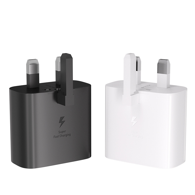 Aplicable a Samsung S23 cargador de teléfono PD25W cabeza de carga rápida S24 / S22 / S21 cabeza de carga al por mayor