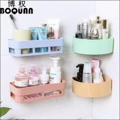 Bathroom & Shower Storage Rack | Bathroom | Punch-Free Kitchen Shelf | Toilet Wall-Mounted Triangular Storage Holder