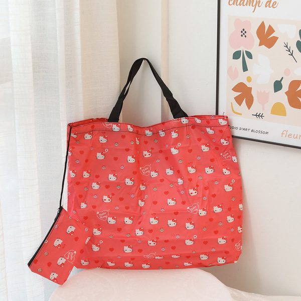 Cartoon handheld big shopping bag