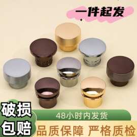 现货香水分装瓶15口径锌合金盖子透明玻璃瓶喷雾瓶香水瓶盖批发