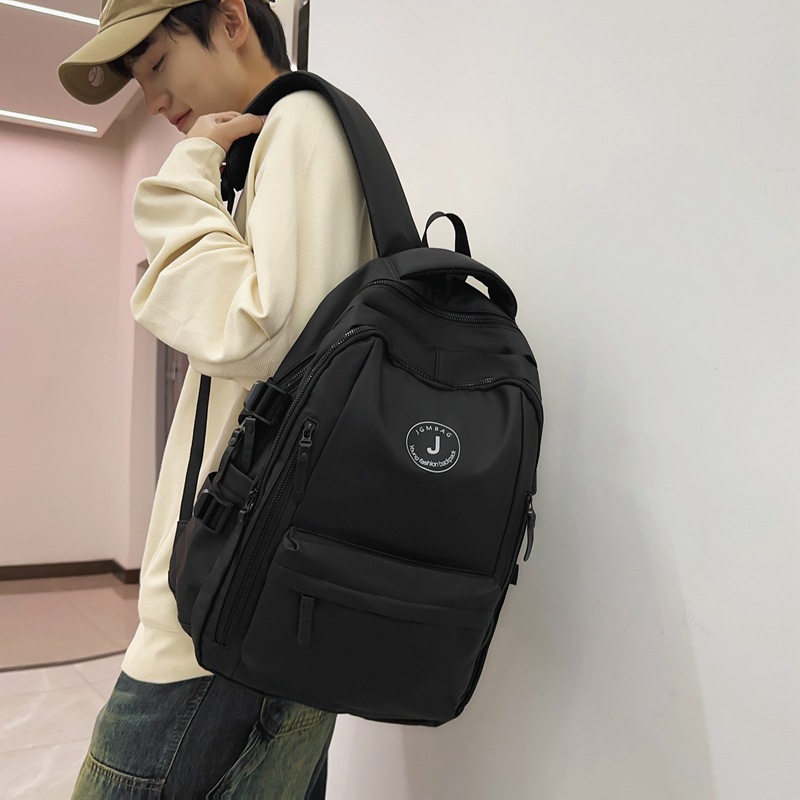 capacious fashionable backpack for traveling