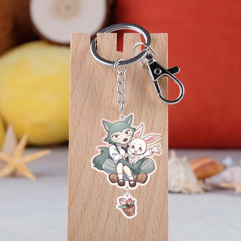 Animal Rhapsody Peripheral Keychain Regal Street Louis Chun Gangbing Peripheral Pendant