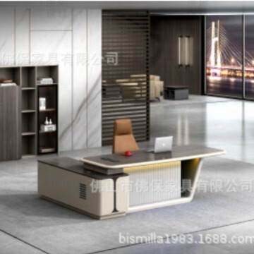 Melamine Boss Desk Office Desk Computer Desk Export to the Middle East Furniture Saudi Furniture Office Desk Office Desk