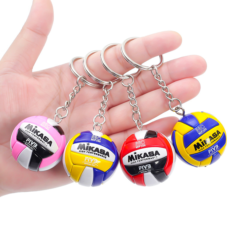 Volleyball bolsos colgantes colgantes recuerdos deportivos estudiantes premios deportivos regalos creativos