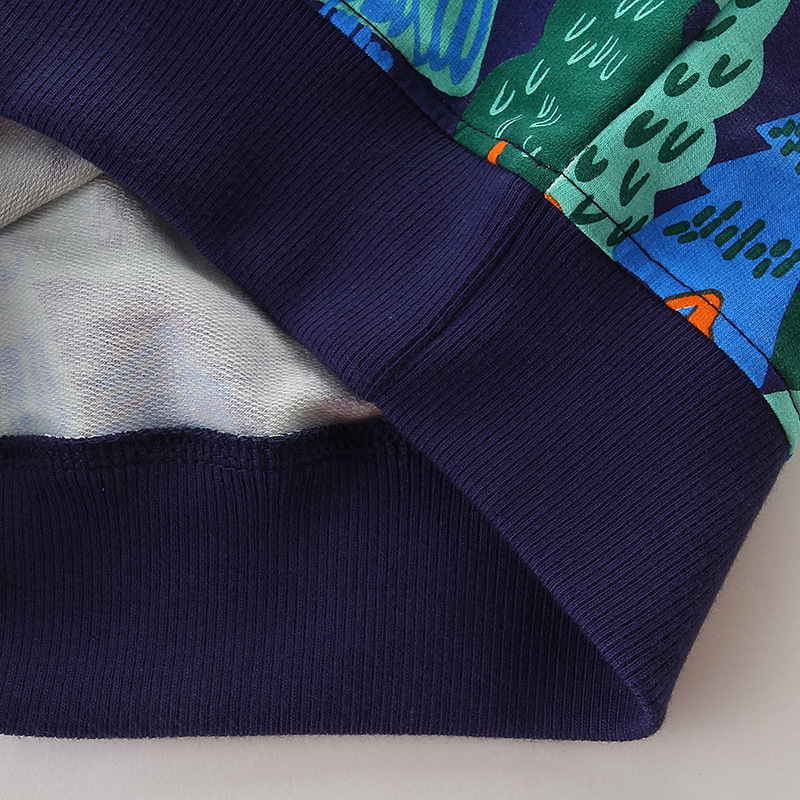Ropa para niños de estilo europeo y americano otoño nuevo suéter para niños suéter de manga larga para niños impreso lindo suministro transfronterizo