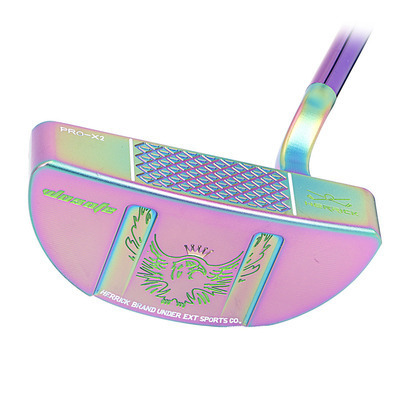 new pattern Colorful golf Putter man Right hand 1 Steel PU Lightweight Grip Promotion Cross border Selling