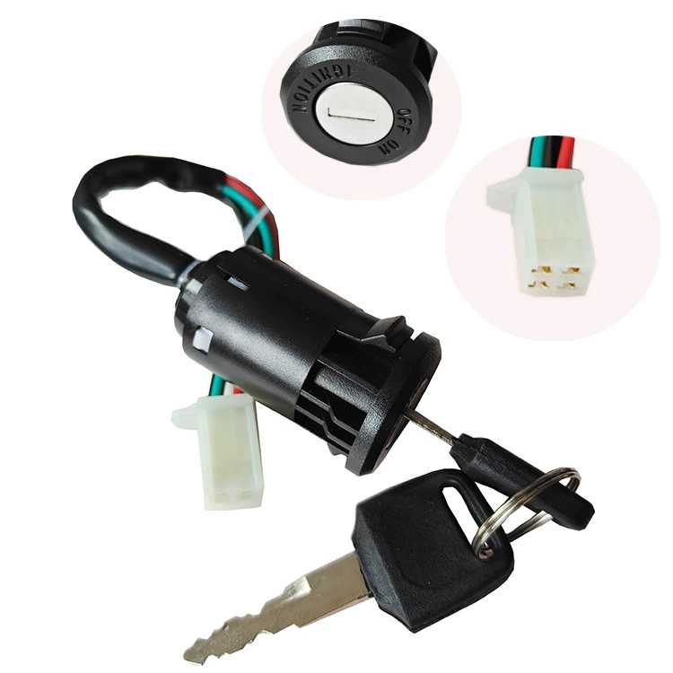Запасной переключатель зажигания для мотоцикла ATV Jetta JD100, электрический дверной замок Zhujiang CG125, силовой замок