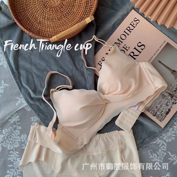Venta directa de fábrica comercio electrónico transfronterizo Sudeste de Asia Vietnam Tailandia damas sin costuras sujetador de recogida lateral cómodo