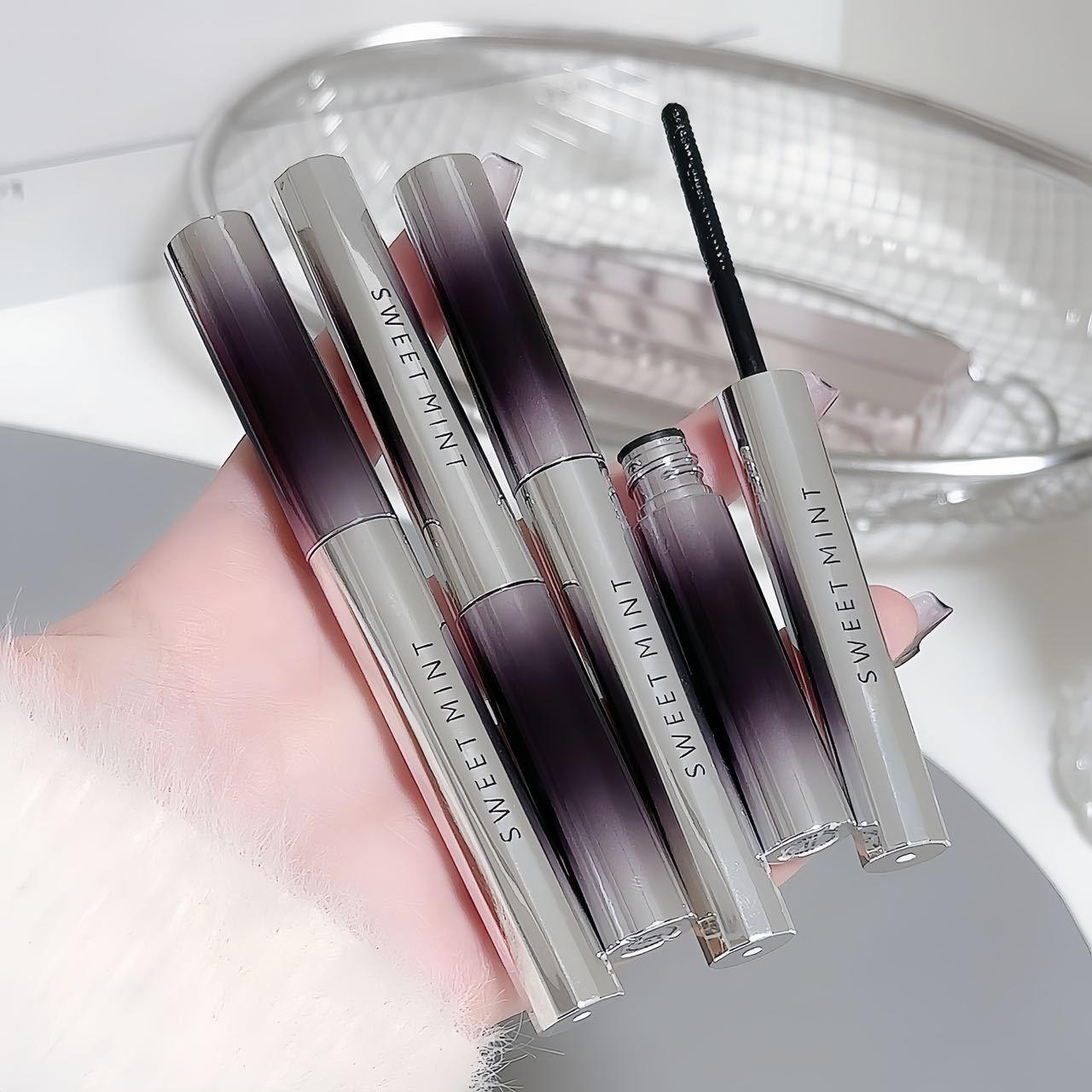 Curling waterproof mascara