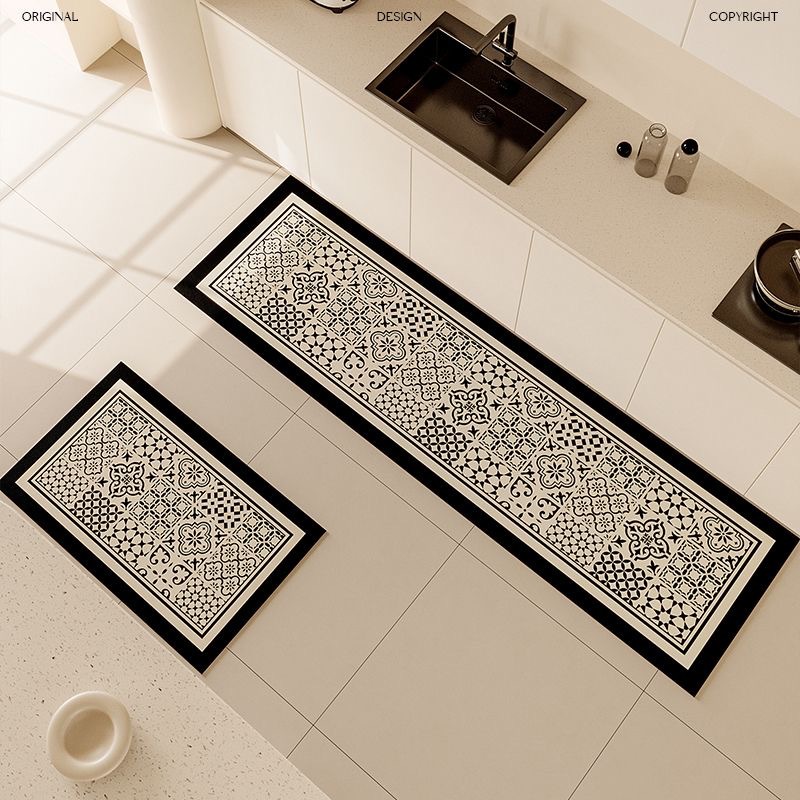 批發代發硅藻泥廚房地墊地毯可擦免洗吸油吸水速干防滑衛生間耐髒