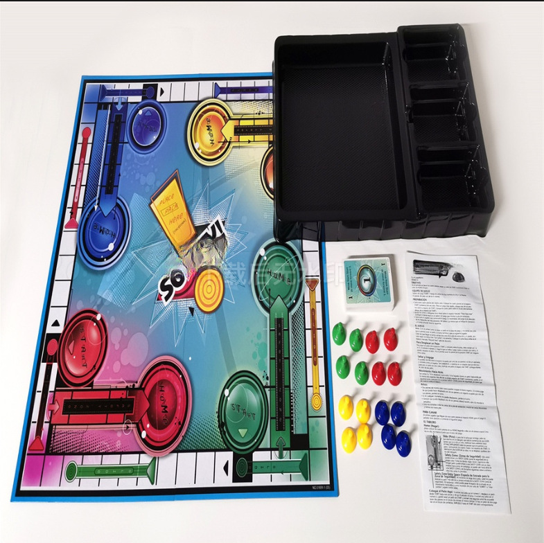 Board Games Cross-border Children's Desktop Games Board Games English Desktop Board Games Parent-Child Queuing Party Break