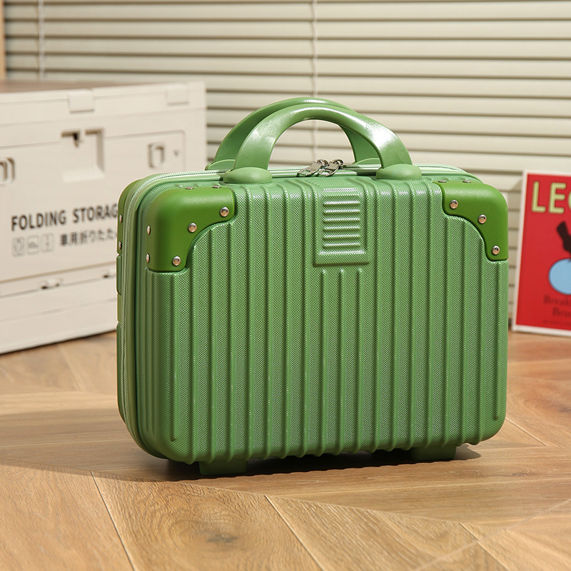 Maleta retro mini estuche de cosméticos caja pequeña de 14 pulgadas souvenirs maleta de 16 pulgadas con contraseña de almacenamiento