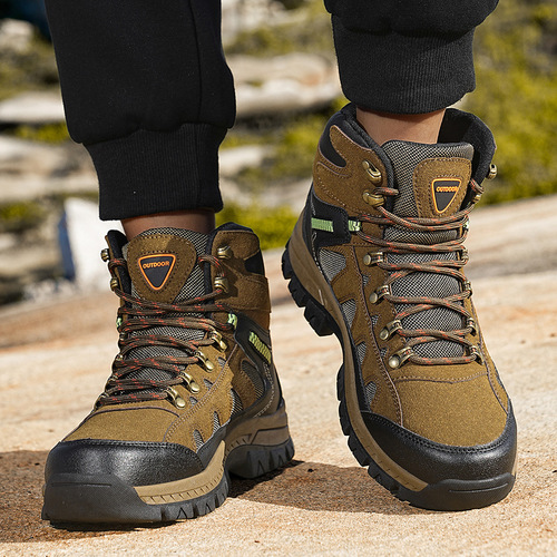 Outdoor Anti-Slip Couple Hiking New Travel Sports Shoes Mountaineering Shoes Autumn Casual Shoes Men's Shoes