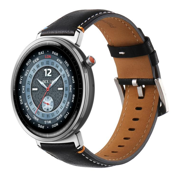 xDfind general cabeza plana caballo loco correa de pulso 22mm / 20mm