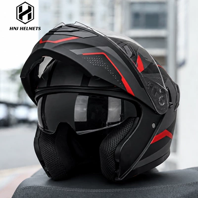 LED tail light motorcycle helmet, unisex open-face helmet for motorcycles and electric vehicles, women's all-season safety helmet