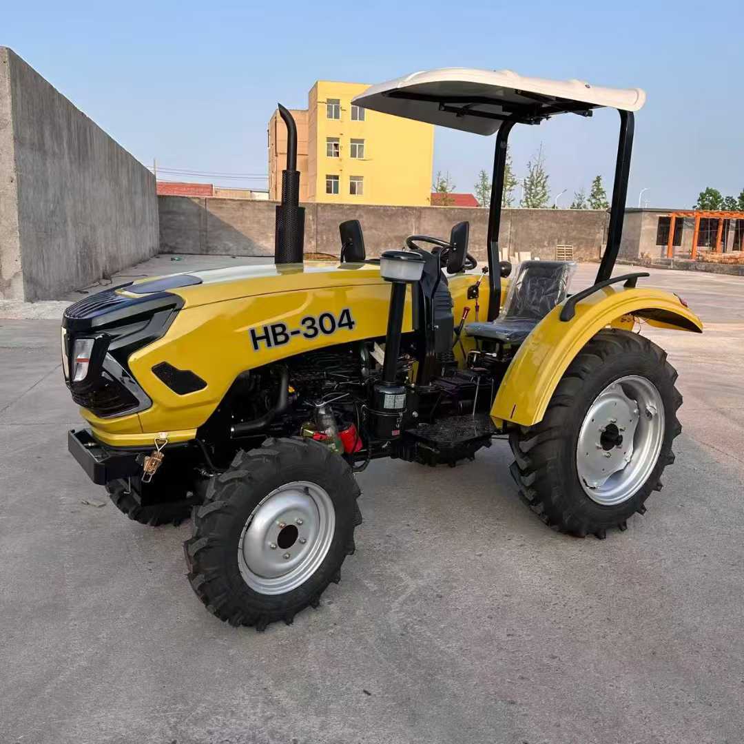 Tractor agrícola de cuatro tracciones de cuatro ruedas Hongbo 304 invernadero Wang Kai-gou máquina de arado rotativo invernadero especial para huerto