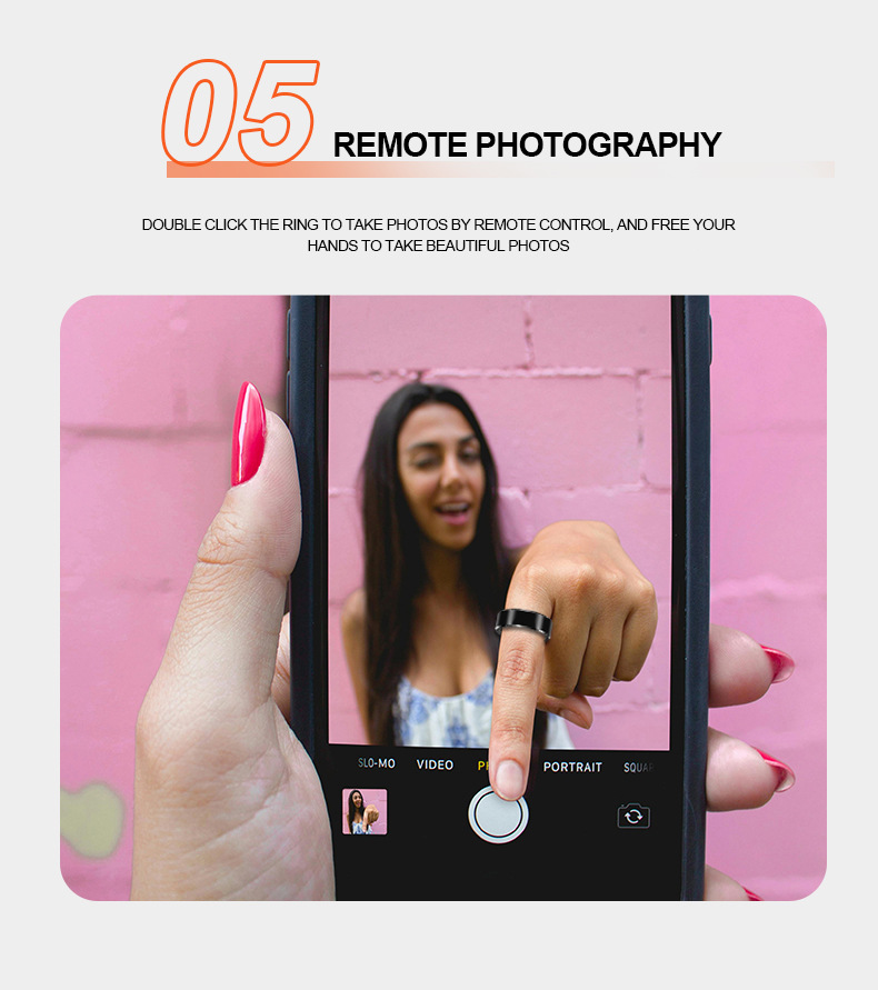 Smart Ring With Heart Rate Sleep Blood Oxygen And Gesture Control_voghion.com