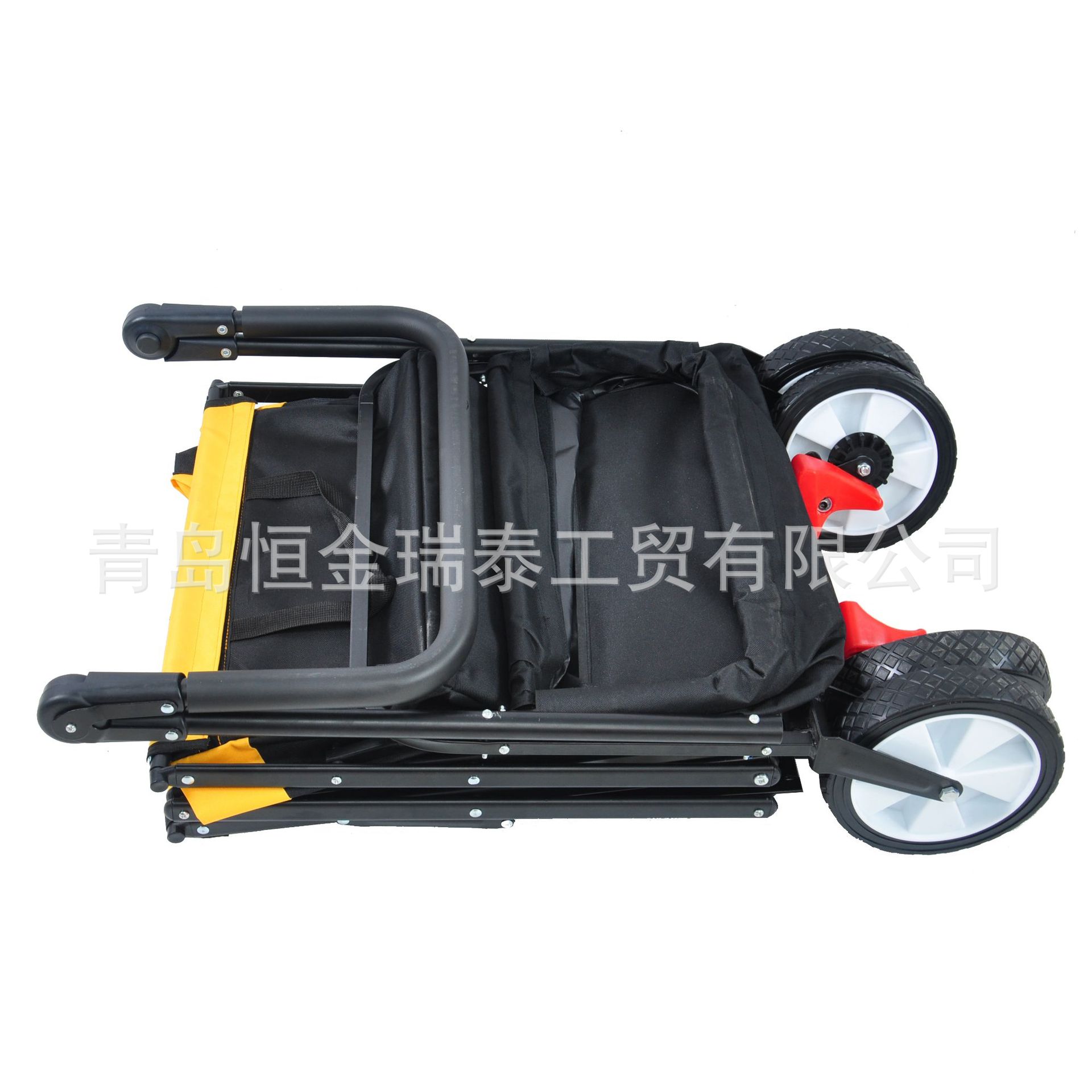 Multifuncional plegable jardín carro camping pesca herramienta Carro de playa plegable