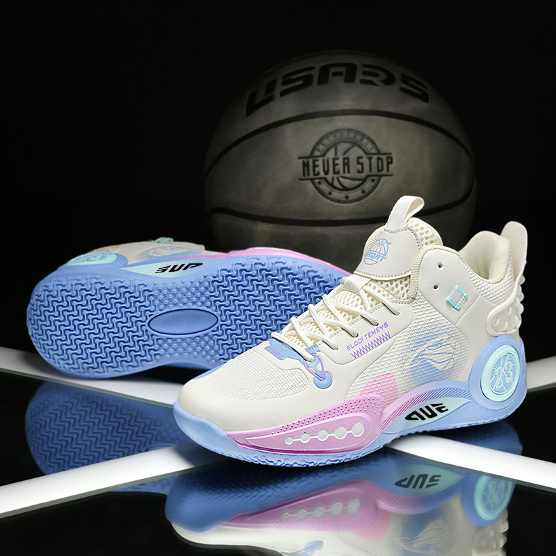 Sound Phantom 3 generation Wade 5 generation pump low top basketball shoes leather surface male and female students rebound field shoes sneaker