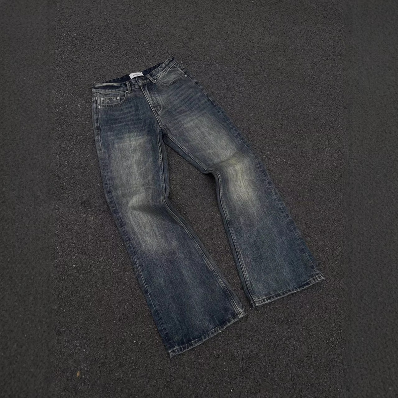2025 Japan Okayama Bamboo Festival Sunset Gradient Washed Vintage Leg-Slimming Bootcut Flared Loose Jeans 2025 Japan Okayama Bamboo Festival Sunset Gradient Washed Vintage Leg-Slimming Bootcut Flared Loose Jeans