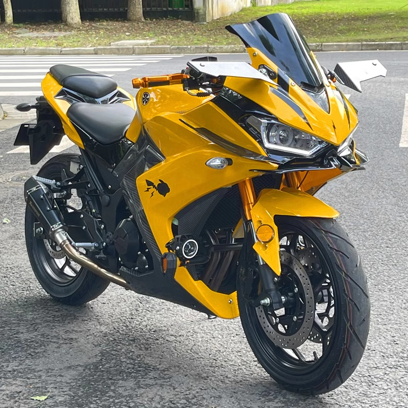 Cross-Border Export of Brand New V6 Motorcycle Sports Car 400 Road Race Ninja R3 Horizon Heavy Motorcycle