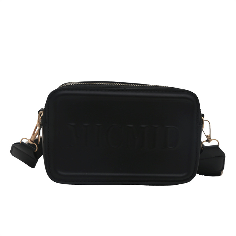 Tendencia simple bolso pequeño otoño / invierno 2024 nuevo estilo de moda impresión de letras bolso de hombro casual versátil mochila