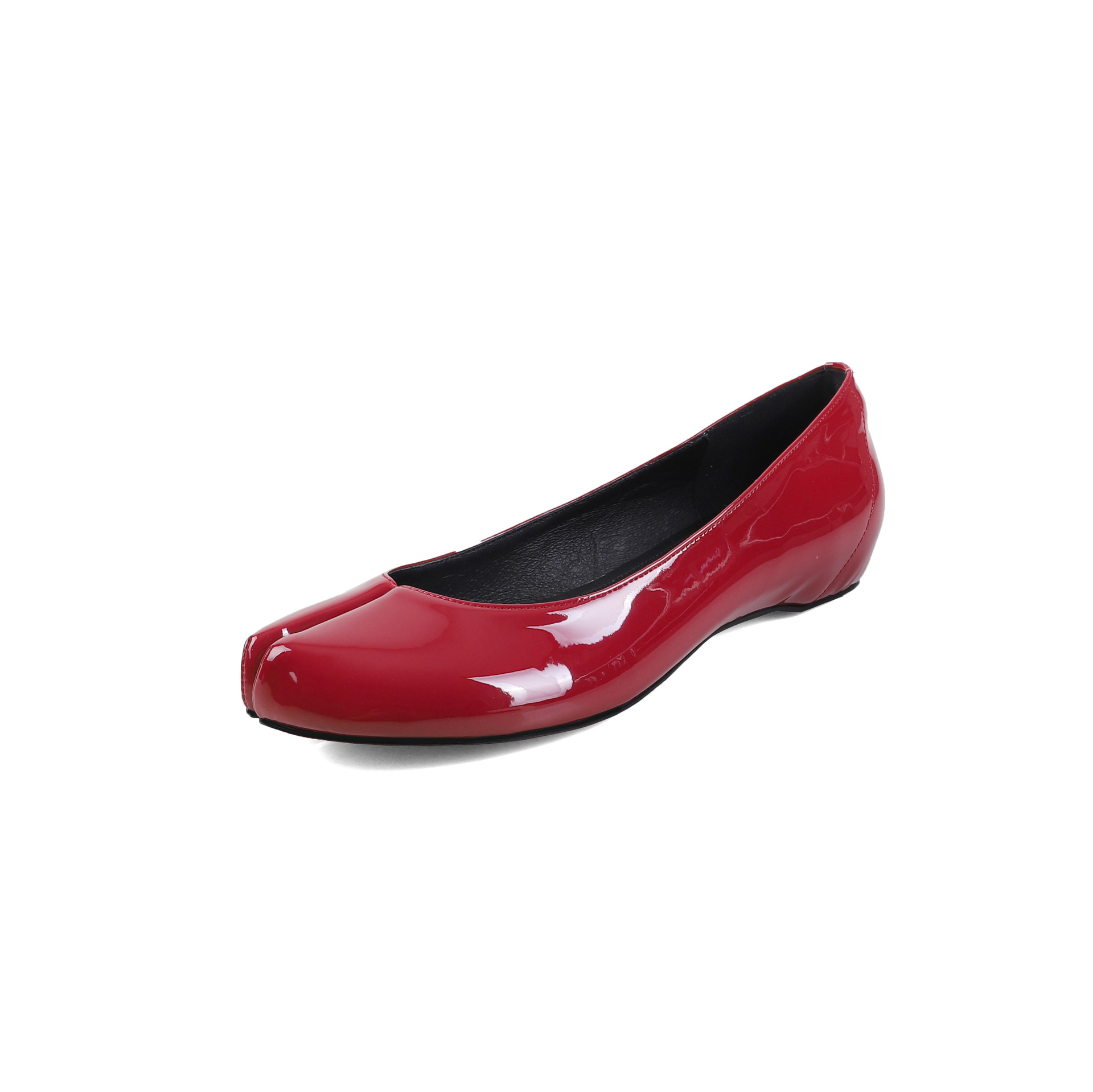 Fashion Personality Red Flat Split-toe Shoes Women